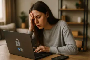 משתמש מגלה שחשבון ה-Facebook וה-WhatsApp שלו הושבתו יחד באותו אירוע