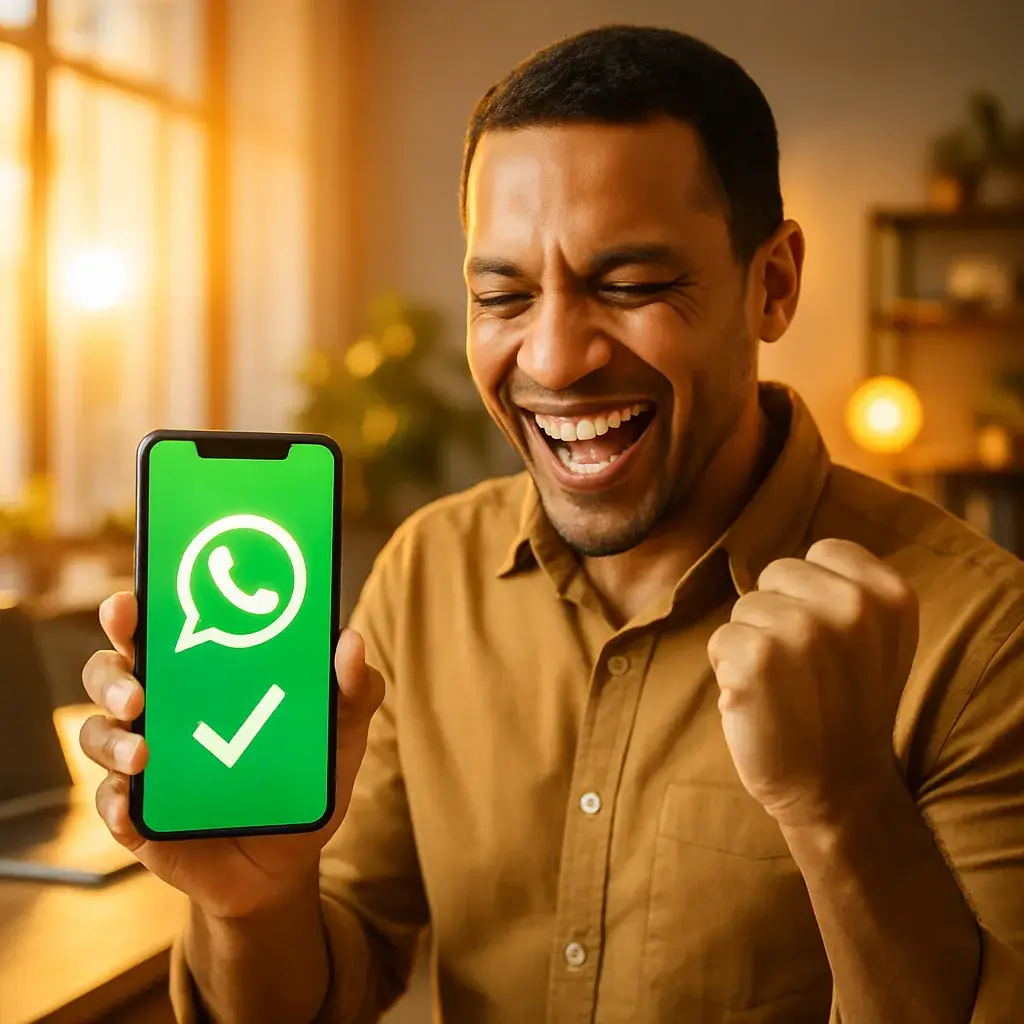 טופס בקשת שחזור חשבון WhatsApp ממולא בפועל, עם הפרטים הנדרשים לאימות הזהות