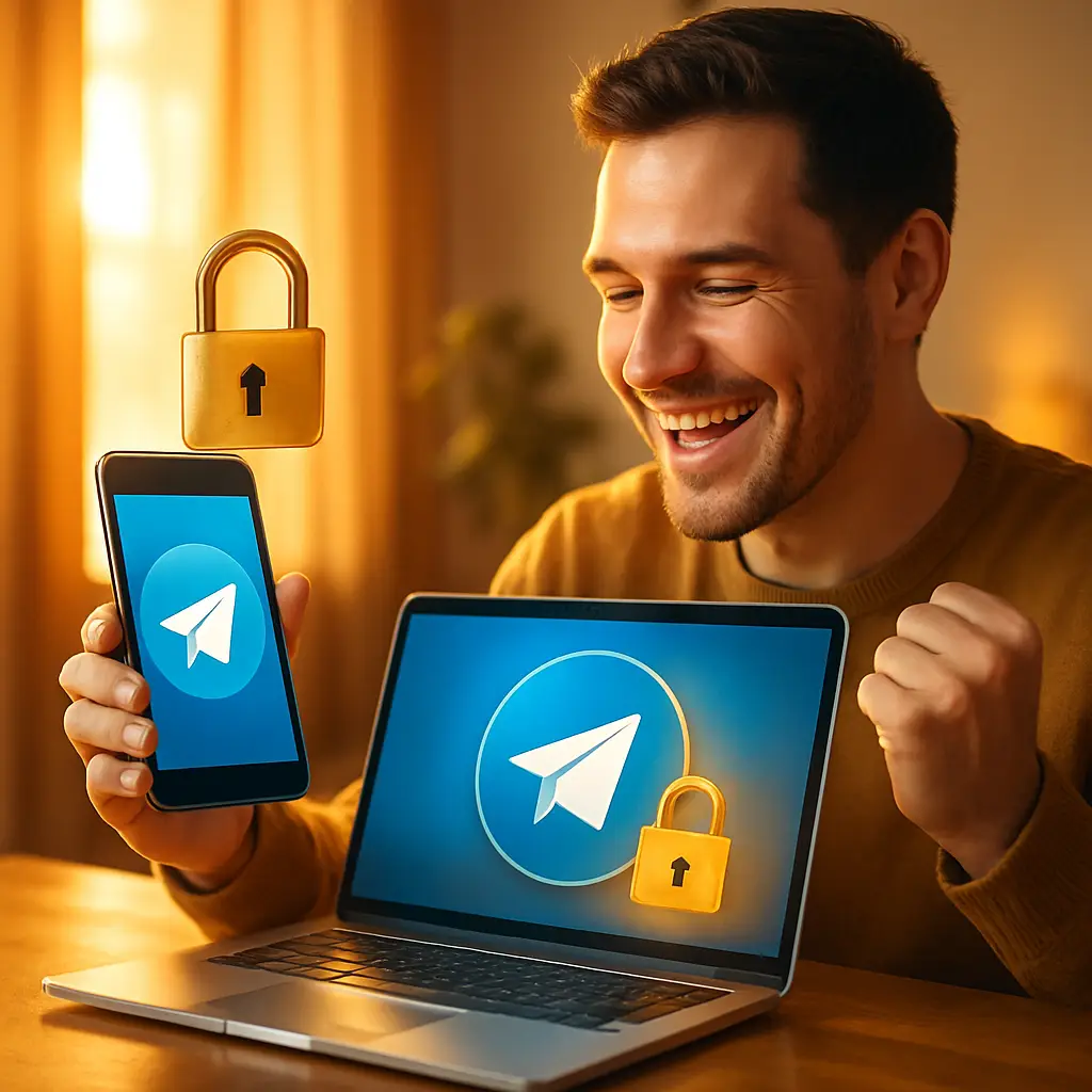 השוואה קצרה בין מצב חשבון Telegram שנמחק לבין חשבון שנחסם על ידי המערכת