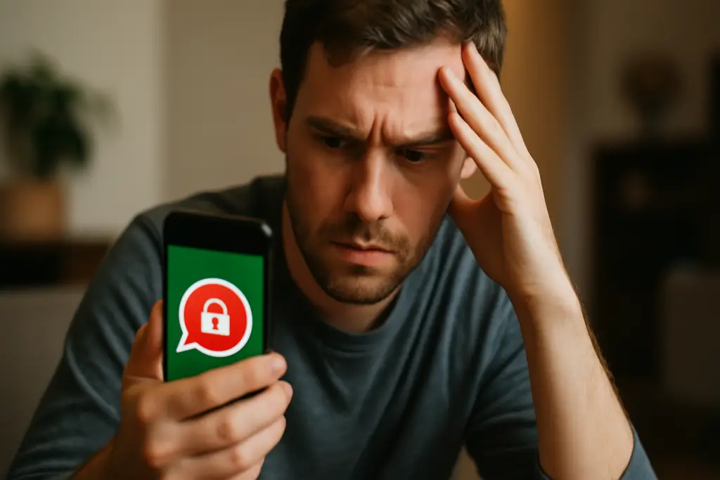 משתמש לומד את הסיבות לחסימת חשבון WhatsApp כדי למנוע הישנות של המקרה