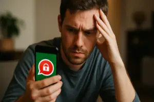 משתמש לומד את הסיבות לחסימת חשבון WhatsApp כדי למנוע הישנות של המקרה